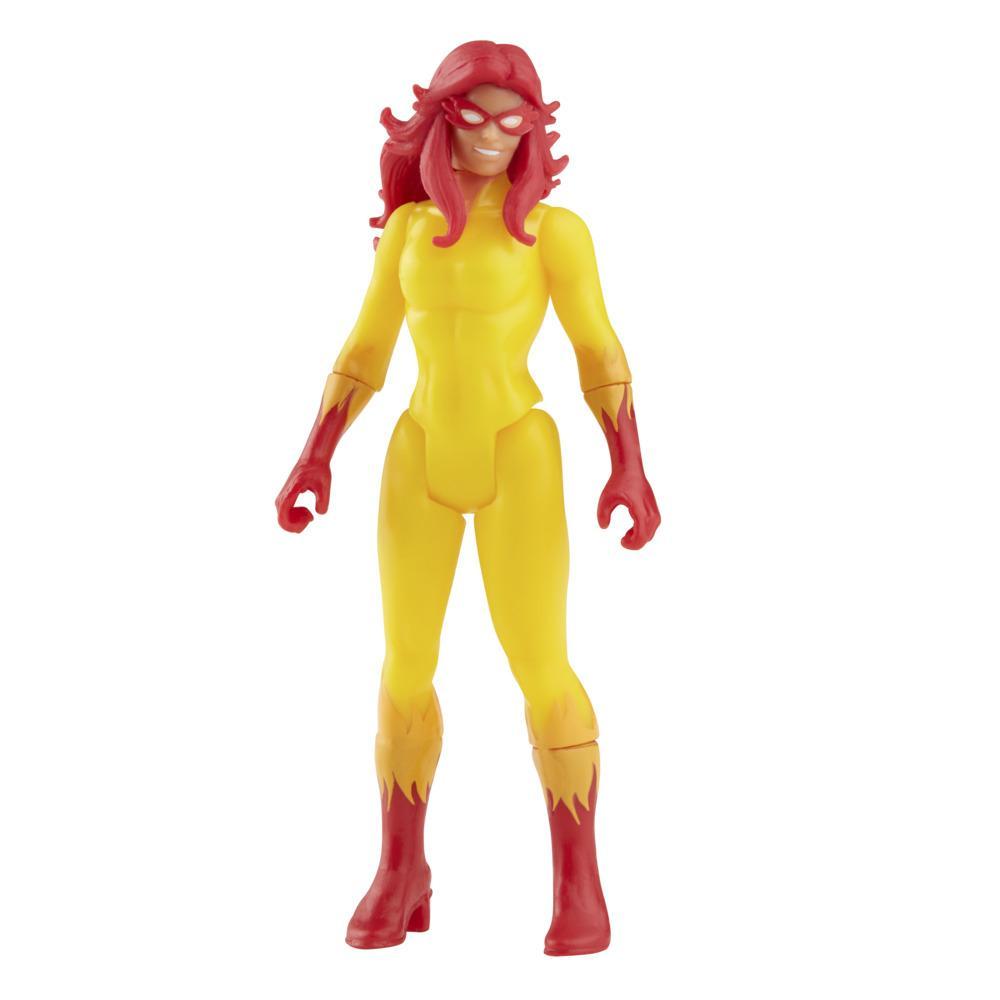 Hasbro Marvel Legends Series 3.75-inch Retro 375 Collection Marvel’s Firestar Action Figure, Toys for Kids Ages 4 and Up