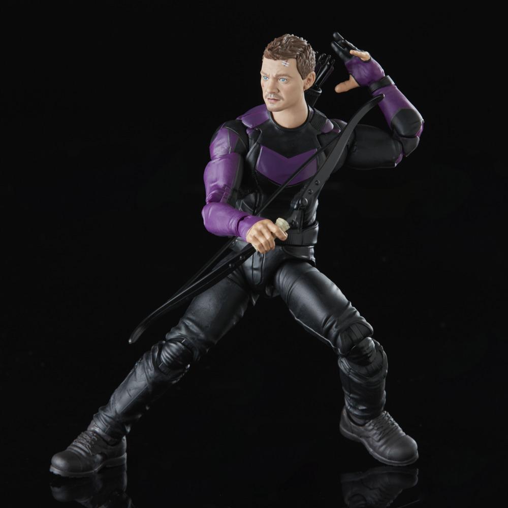 4 Accessories and 1 Build-A-Figure Part Marvel Legends Series MCU Disney Plus Marvel’s Hawkeye Action Figure 6-inch Collectible Toy 