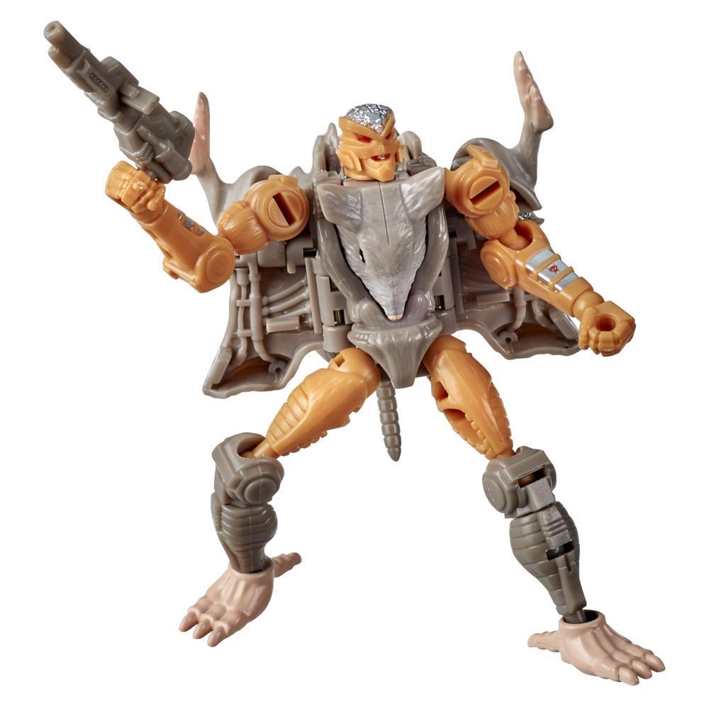 Transformers Toys Generations War for Cybertron: Kingdom Core Class WFC-K2 Rattrap Action Figure - Kids 8 and Up, 3.5-inch