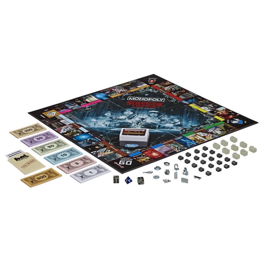 Monopoly Game Stranger Things Collector's Edition Board Game for Ages 14 & Up 