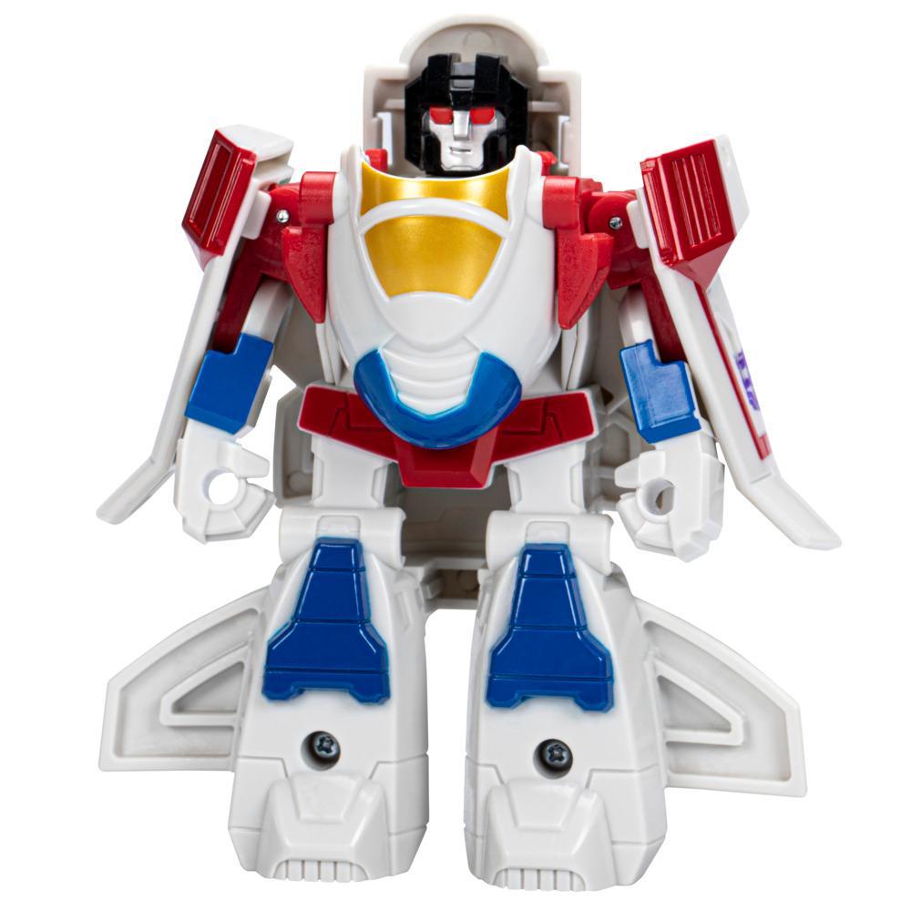 Transformers Classic Heroes Team Starscream Preschool Toy, 4.5” Action Figure, For Kids Ages 3 and Up