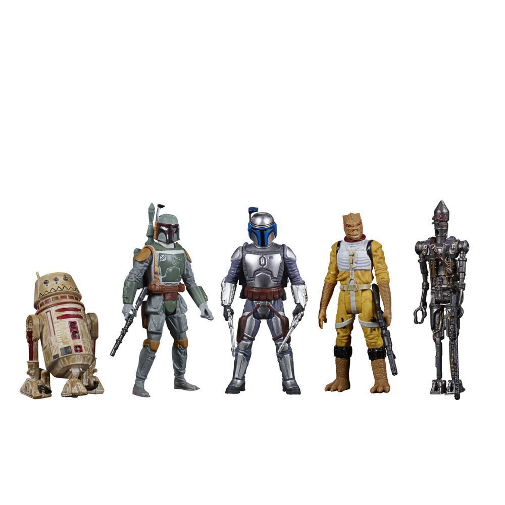 Star Wars Celebrate the Saga Toys Bounty Hunters Action Figure Set, 3.75-Inch-Scale Figures 5-Pack, Kids Ages 4 and Up