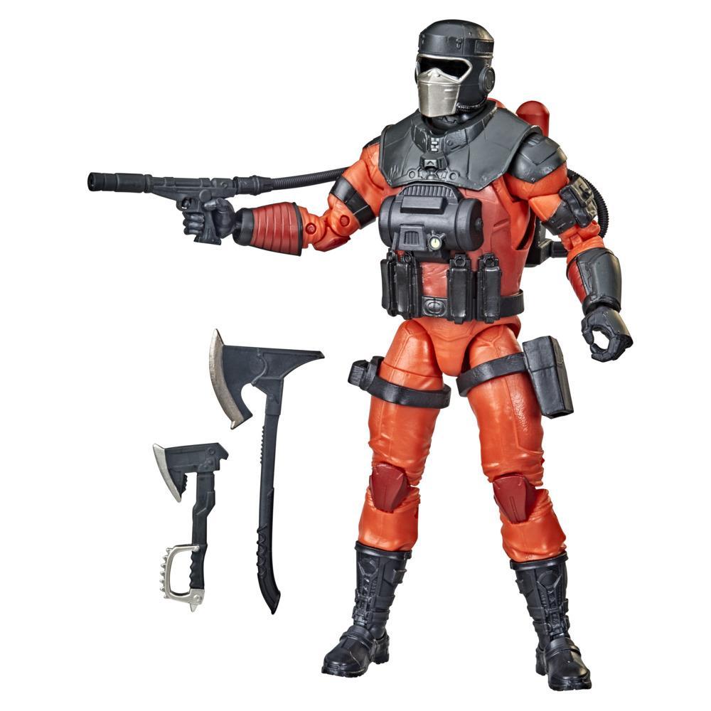 G.I. Joe Classified Series Series Gabriel “Barbecue” Kelly Action Figure 32 Collectible Toy with Custom Package Art