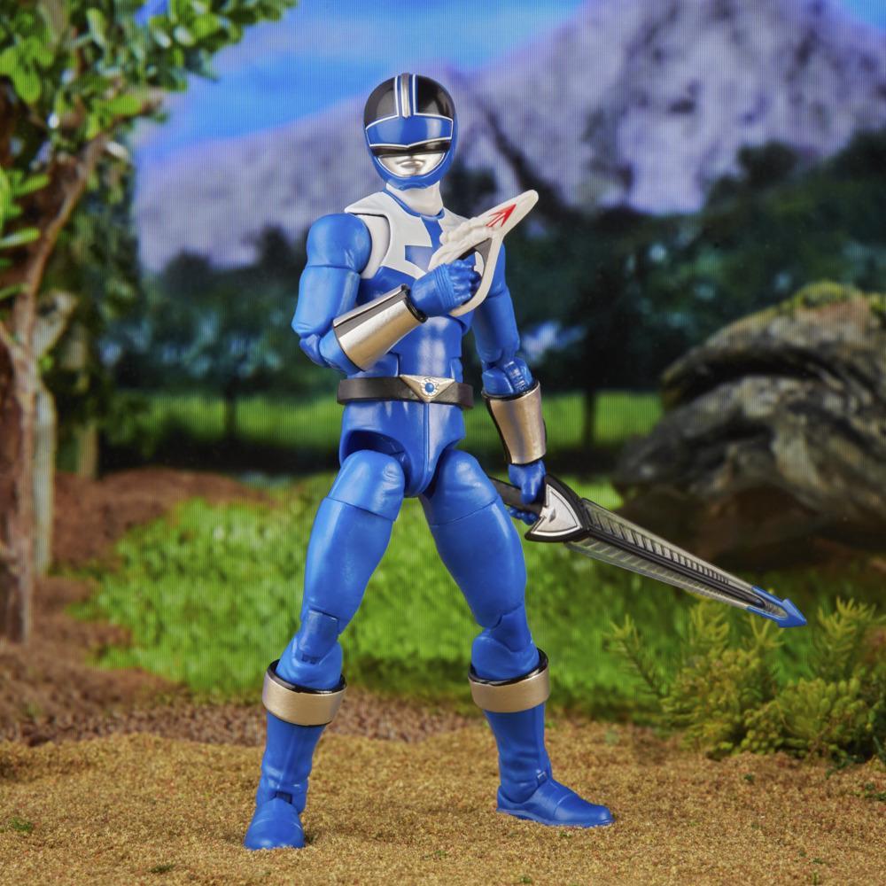 Power Rangers Lightning Collection Time Force Blue Ranger and