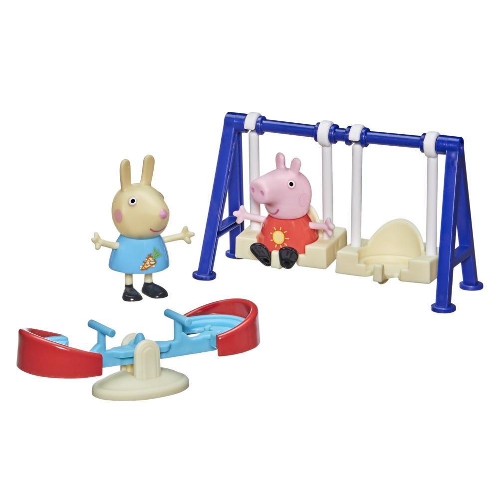 Peppa Pig Peppa's Adventures Peppa's Outside Fun Preschool Toy, with 2 Figures and 3 Accessories, Ages 3 and Up