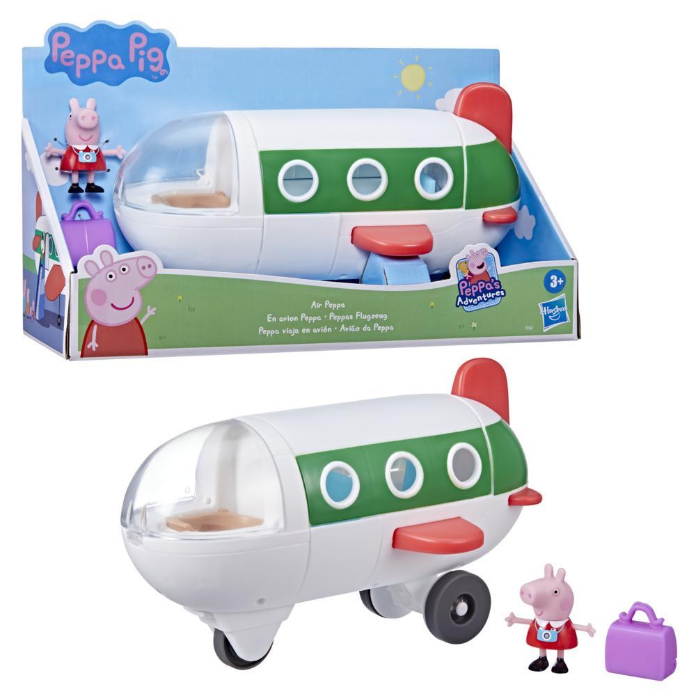 Peppa Pig Peppas Adventures, En avion Peppa, jouet préscolaire
