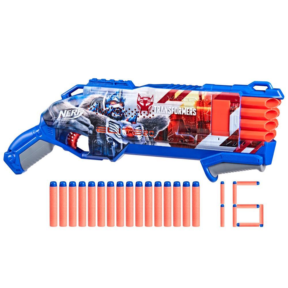 Nerf Fortnite Primal Blaster, 4 Nerf Elite Darts, Nerf Fortnite Dart Blaster