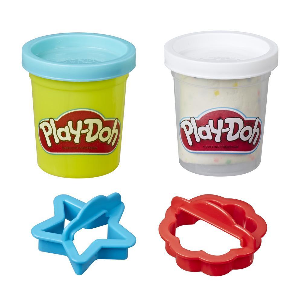 Play-Doh Cookie Canister Play Food Set with 2 Non-Toxic Colors (Sugar Cookie)