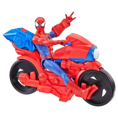 Marvel Spider-Man Titan Hero Series Spider-Man Figure with Spider Cycle Hasbro B9767 