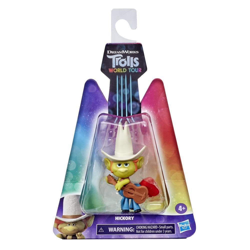 DreamWorks Trolls World Tour Hickory Doll with Guitar Accessory, Collectible Toy Figure, Kids 4 and Up