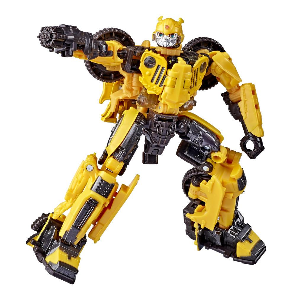 Transformers Toys Studio Series 57 Deluxe Class Bumblebee Movie Offroad Bumblebee Action Figure – Ages 8 and Up, 4.5-inch