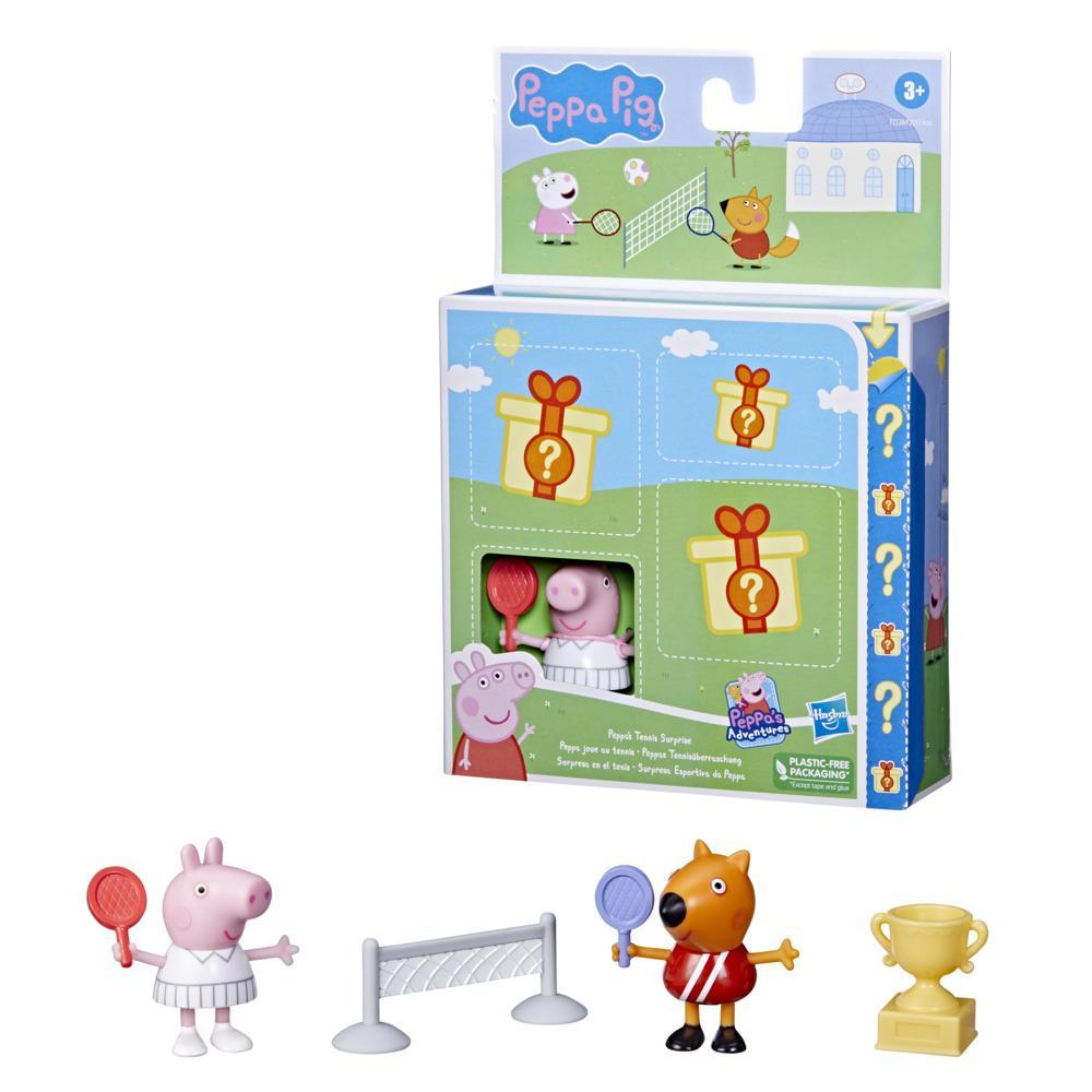 Peppa Pig Peppa's Clubhouse Surprise, Unboxing Preschool Toy, 1 of 12  Surprise Figures to Collect, for Ages 3 and Up - Peppa Pig