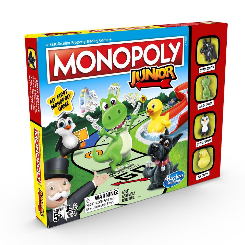 Hasbro Junior Monopoly édition 2001 Waddingtons Board Game Boxed 