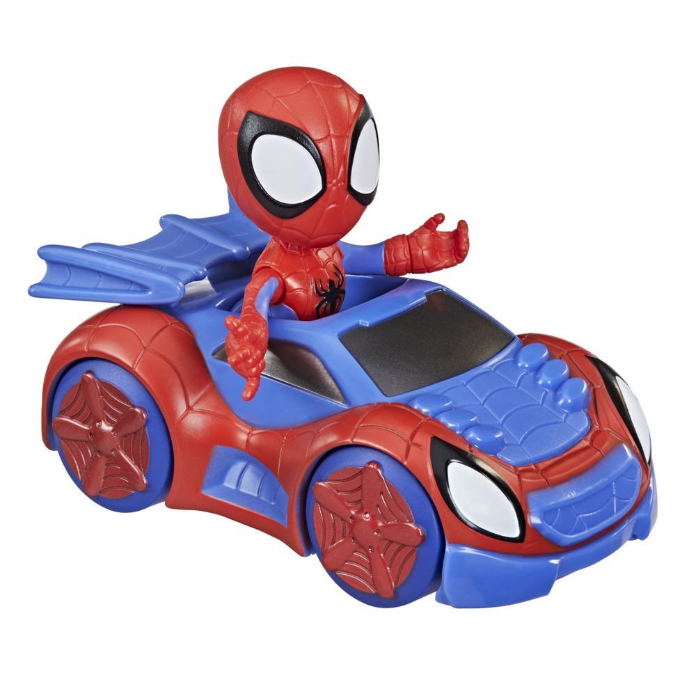 Marvel Spidey and His Amazing Friends Spidey Action Figure And Web 