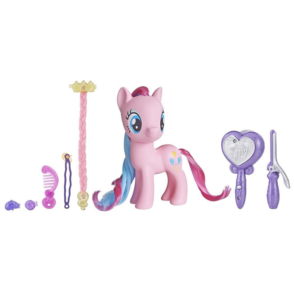 My Little Pony Magical Salon Pinkie Pie Toy -- 6-Inch Hair Styling Fashion Pony