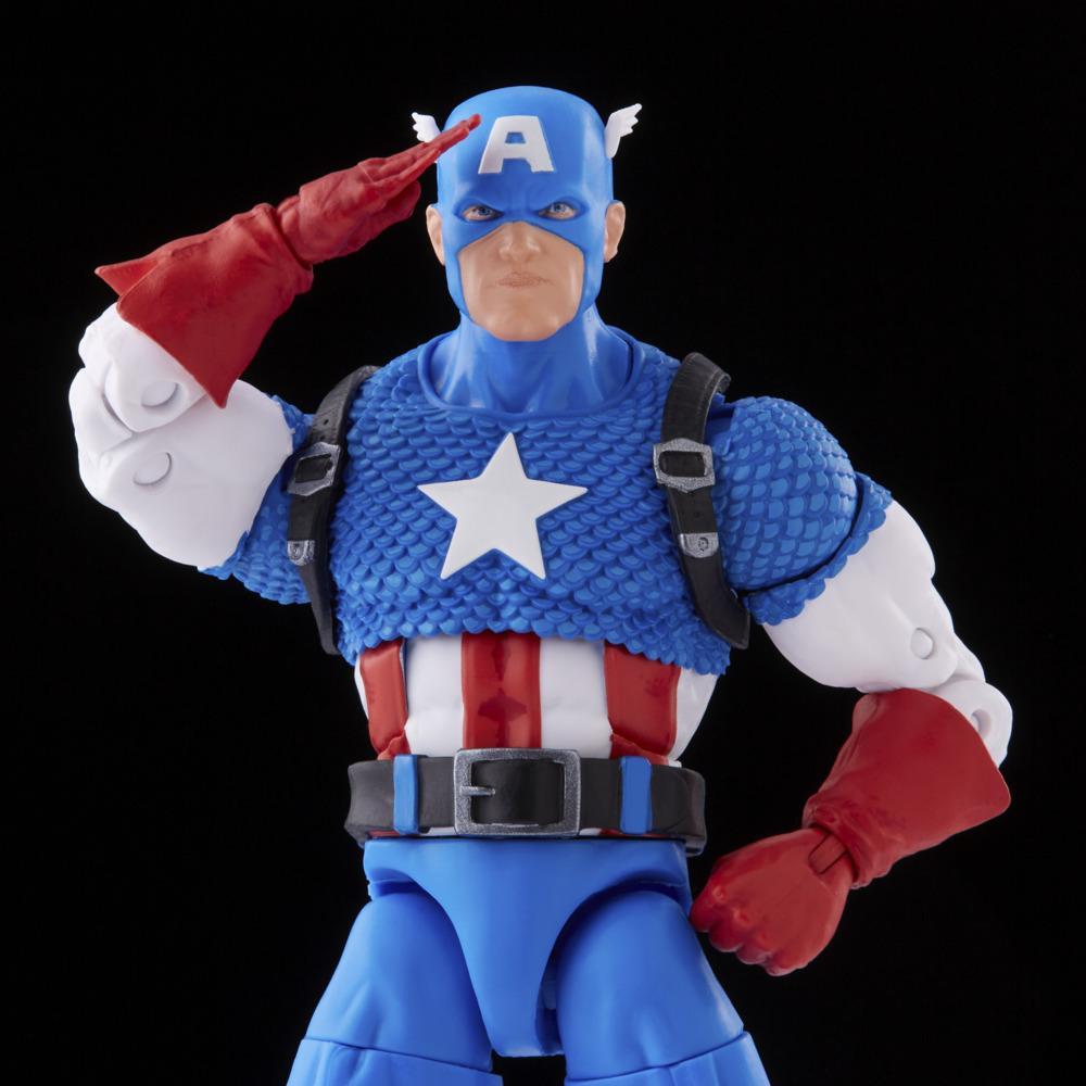 Retro Series Captain America Action Figure Marvel Legends Vintage 