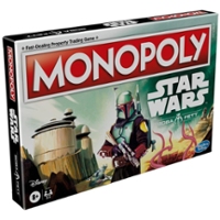 Monopoly: Star Wars Boba Fett Edition Board Game for Kids Ages 8 and Up,