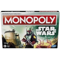 Monopoly: Star Wars Boba Fett Edition Board Game for Kids Ages 8 and Up,