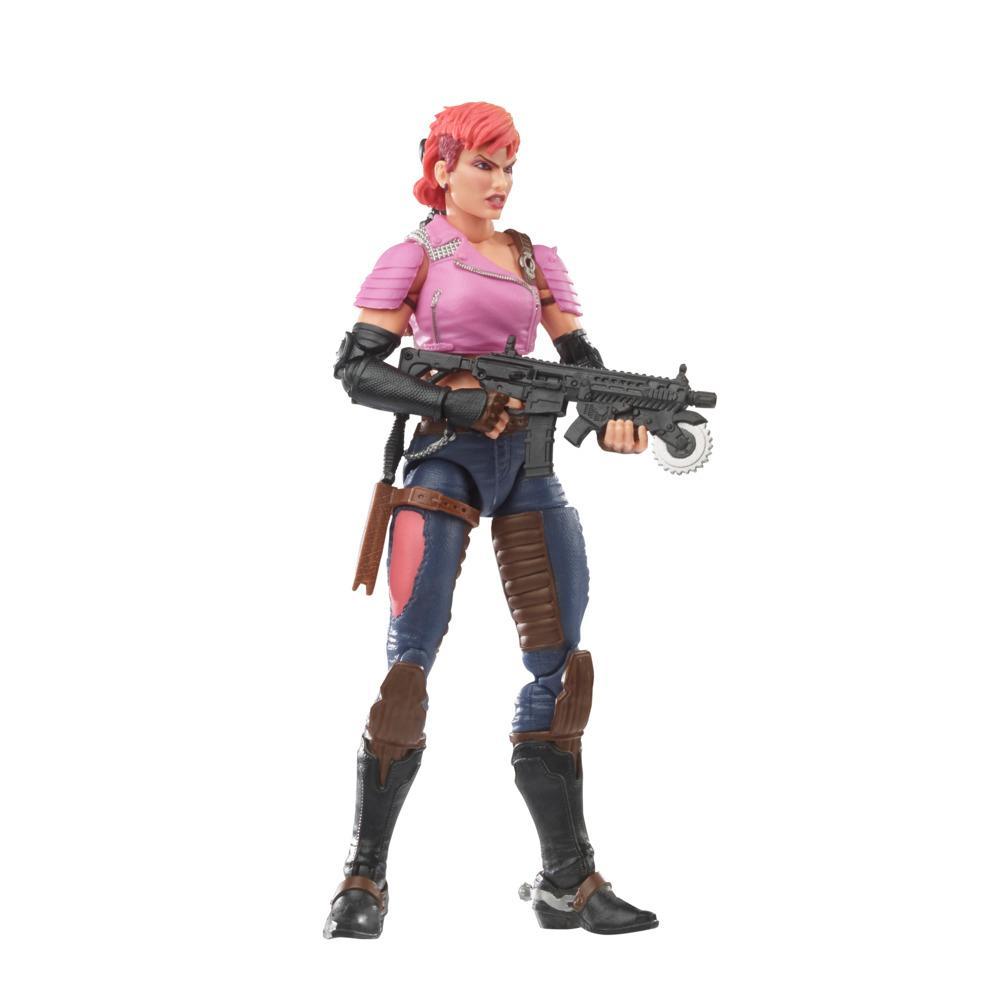 G.I. Joe Classified Series Series Zarana Action Figure 48 Collectible Toys, Multiple Accessories, Custom Package Art