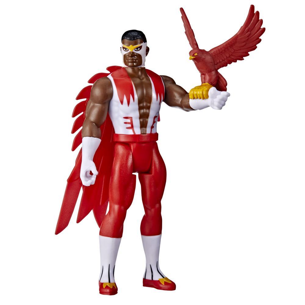 Hasbro Marvel Legends Series 3.75-inch Retro 375 Collection Marvel’s Falcon Action Figure Toy