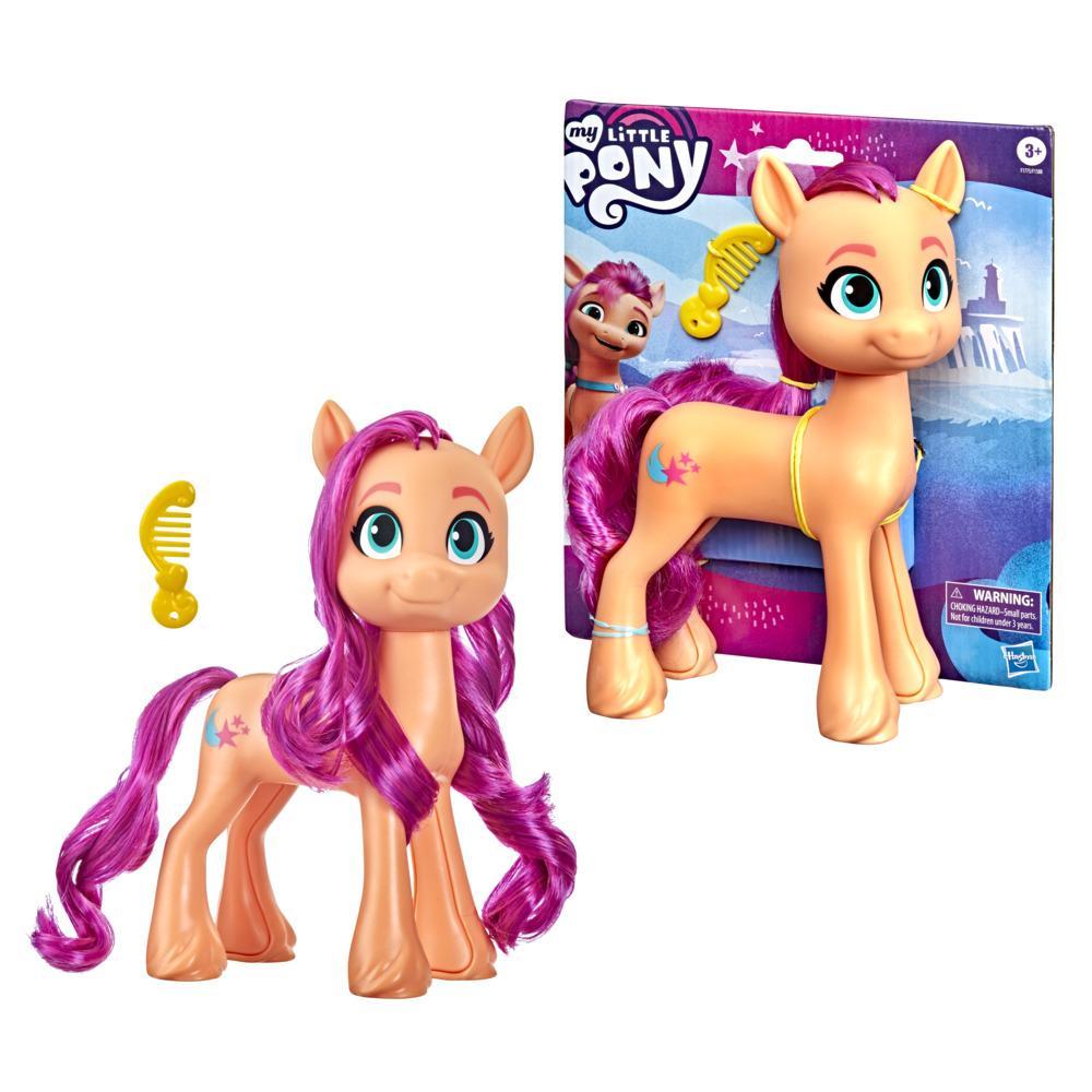 Fahrenheit tidsplan etnisk My Little Pony: A New Generation Mega Movie Friends Sunny Starscout -  8-Inch Orange Pony Toy with Comb - My Little Pony