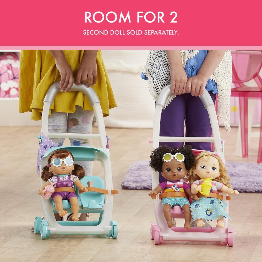 Push N Kick Stroller Little Ana Details about   Littles by Baby Alive 