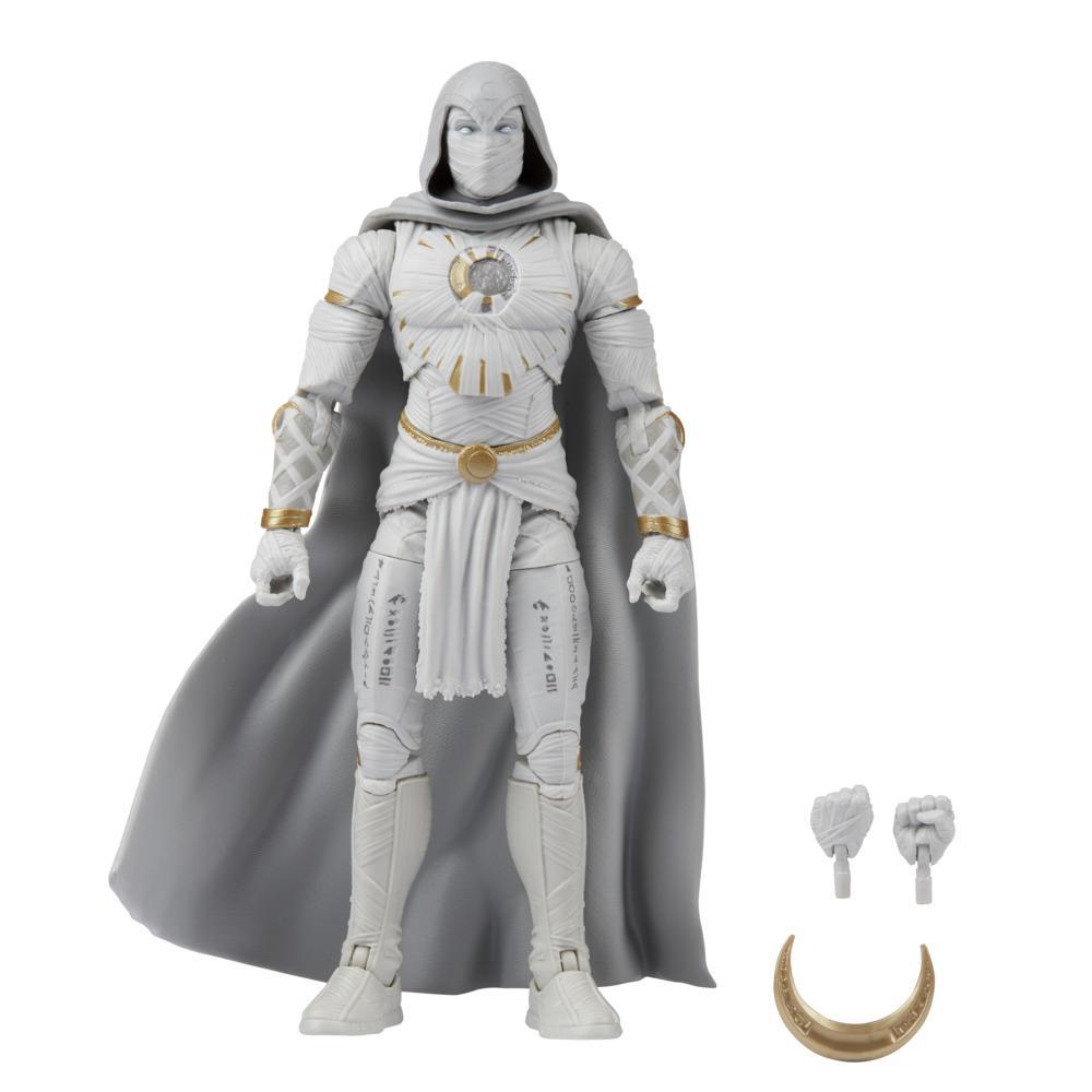 Marvel Legends Series MCU Disney Plus Moon Knight Action Figure 6-inch Collectible Toy, includes 4 accessories