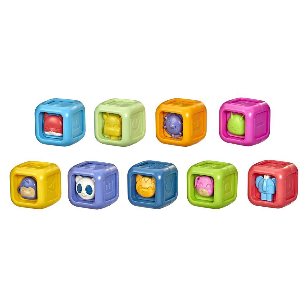 Playskool Critter Building Blocks, Toddler and Baby Toy Blocks for Ages 6 Months and Up (Amazon Exclusive)