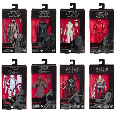 star wars action figures black series by Hasbro 