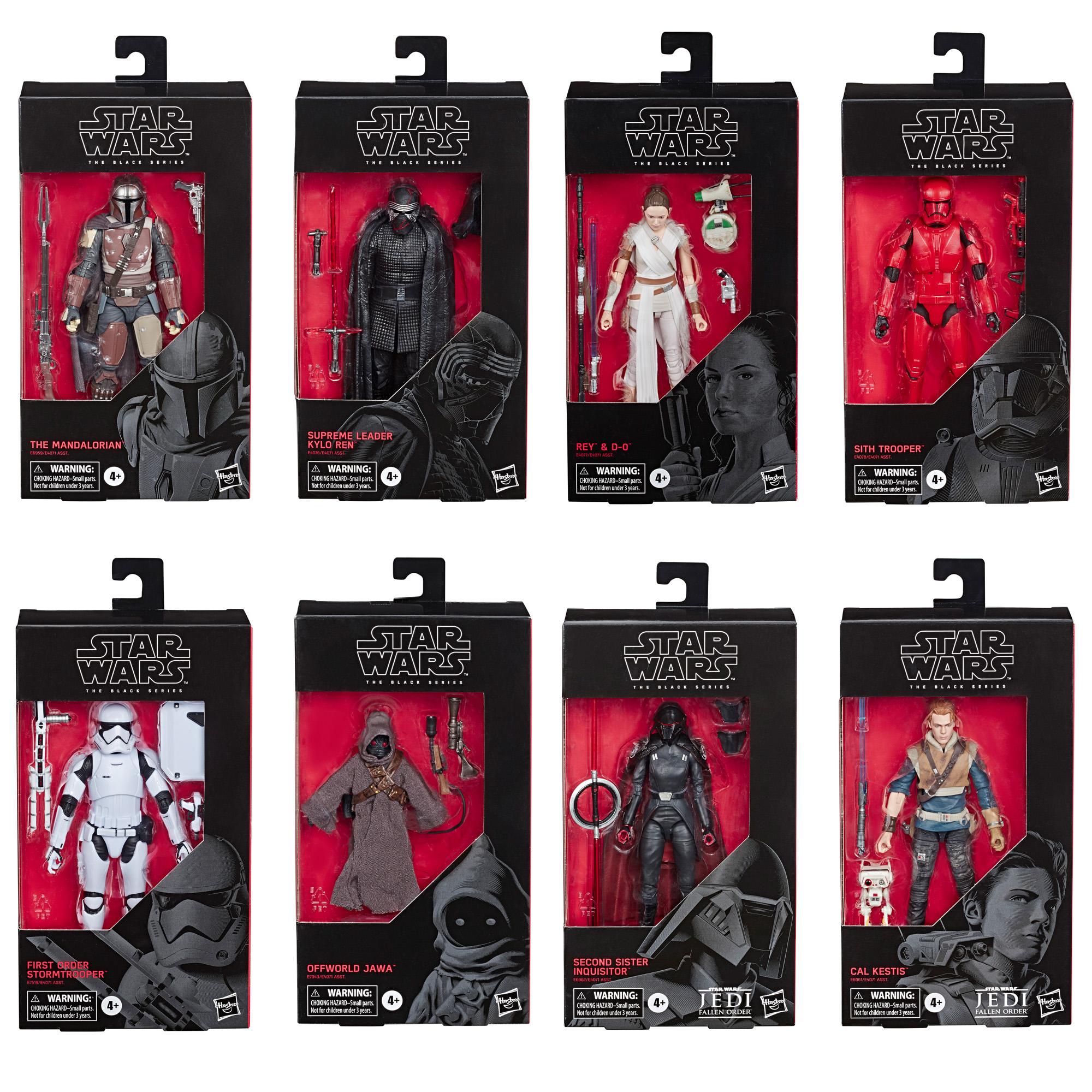 Hasbro Star Wars 6 inch Action Figures Black for sale online 