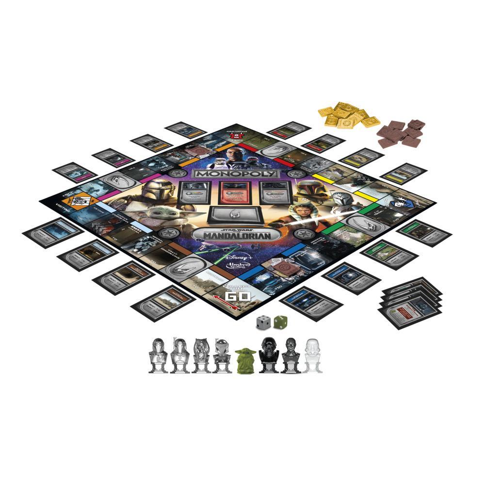Monopoly: Star Wars The Mandalorian Edition Board Game 