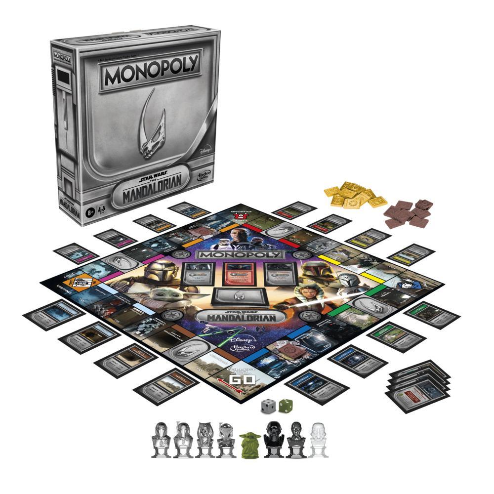Hasbro F1276000 Monopoly Star Wars The Mandalorian Edition Board Game for sale online 