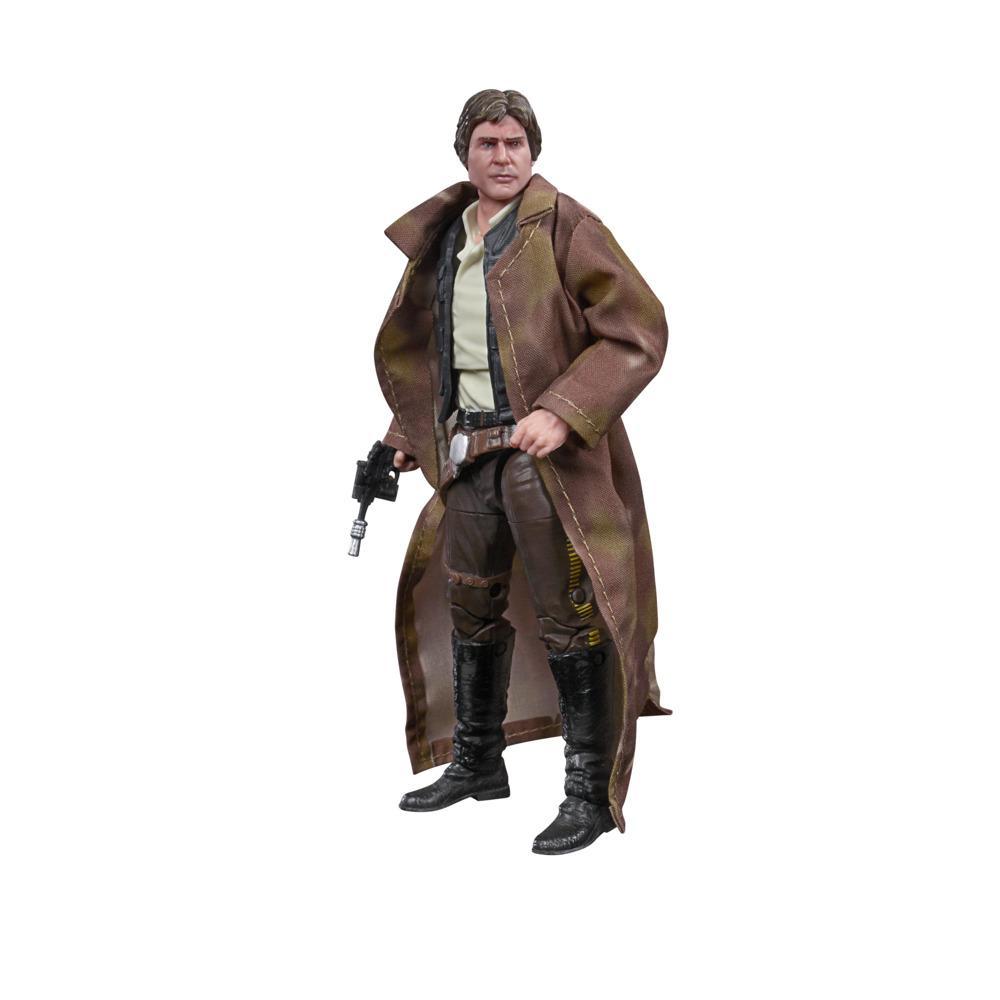 Star Wars The Black Series Han Solo (Endor) Toy 6-Inch Scale Star Wars: Return of the Jedi Figure, Kids Ages 4 and Up