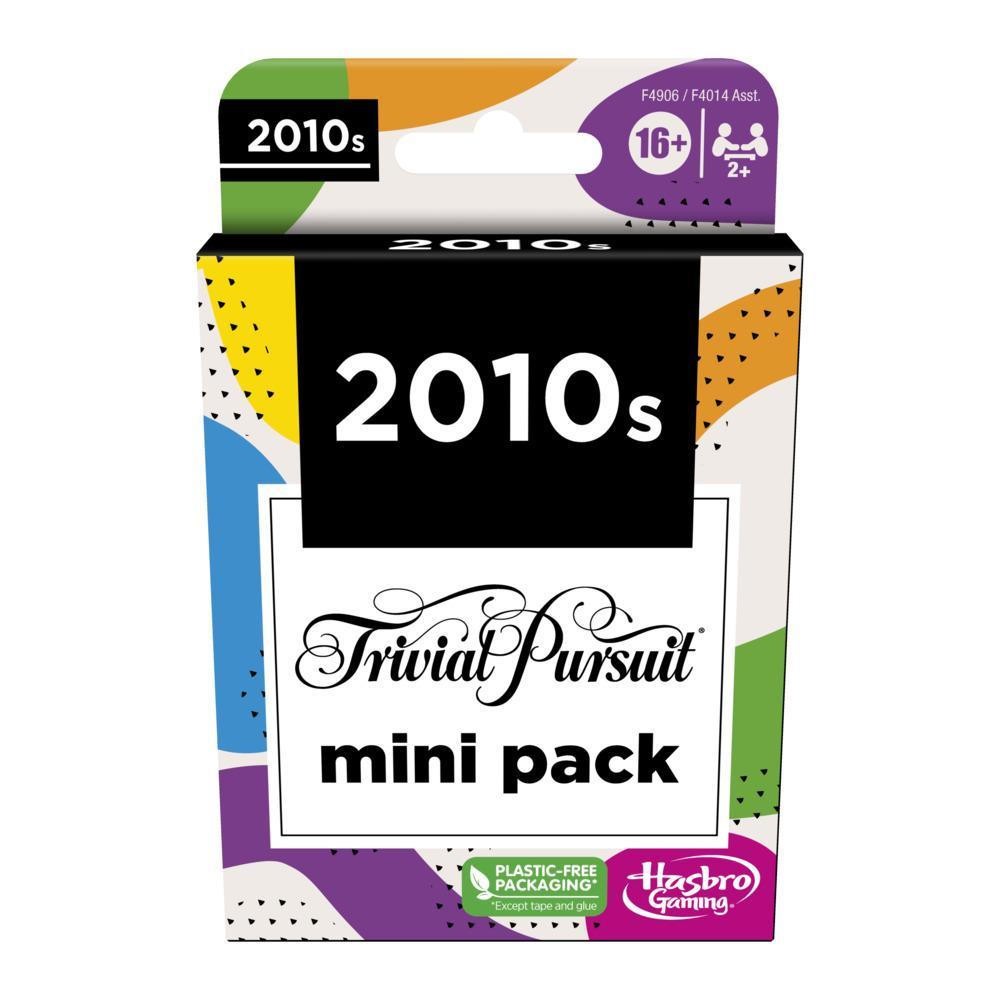 Trivial Pursuit 2010s Mini Pack Game, Fun Trivia Questions for Adults and Teens