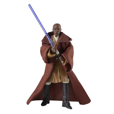Star Wars The Vintage Collection Mace Windu Toy VC35, 3.75-Inch-Scale Star Wars: Attack of the Clones Action Figure Toy