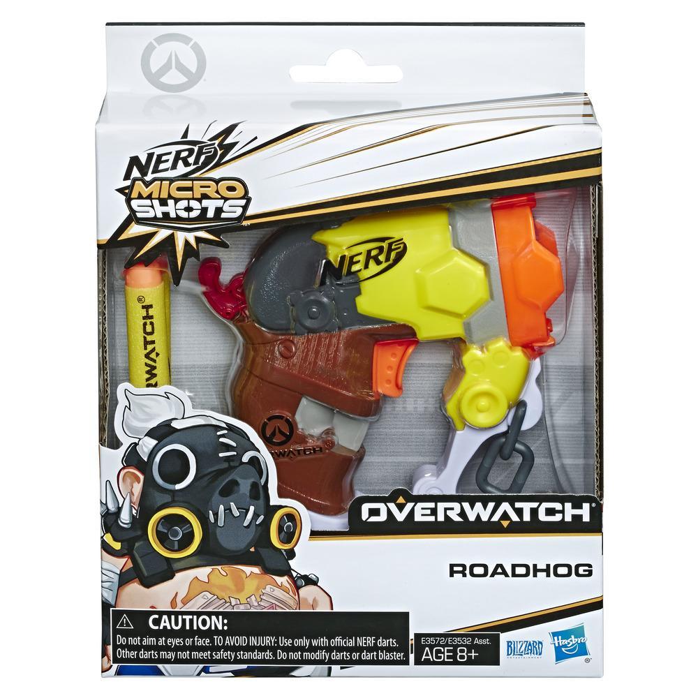 Nerf MicroShots Overwatch Roadhog Blaster