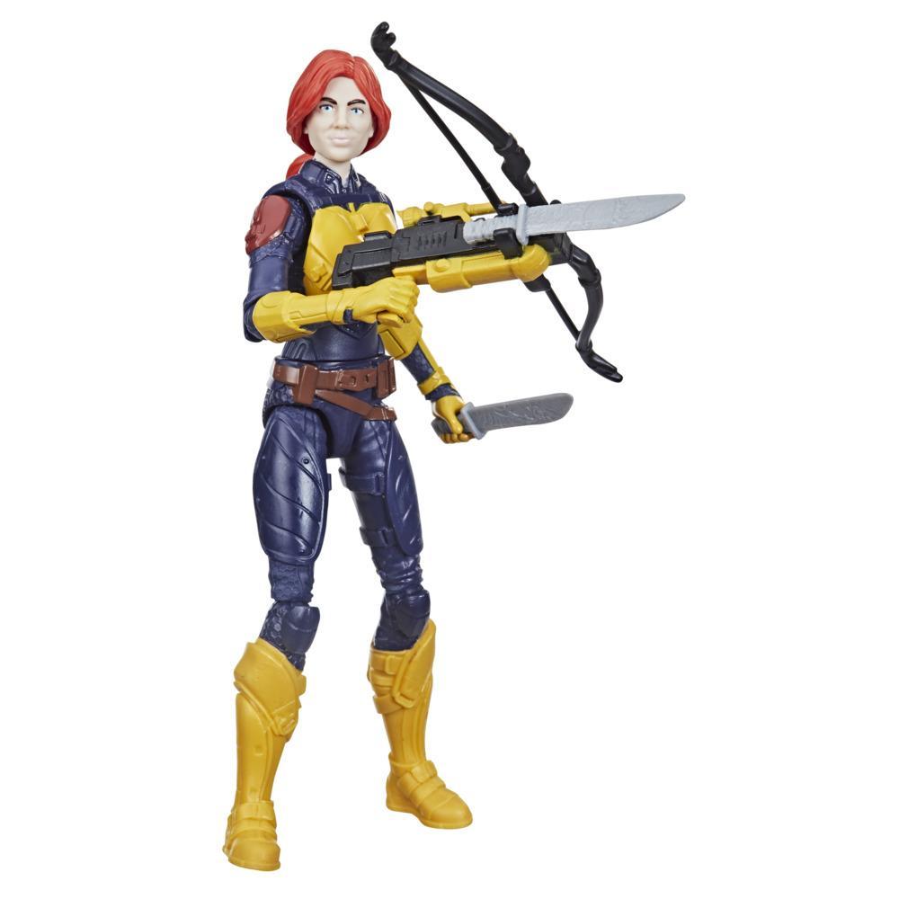 Snake Eyes: G.I. Joe Origins Scarlett Action Figure with Action Feature and Accessories, Toys for Kids Ages 4 and Up