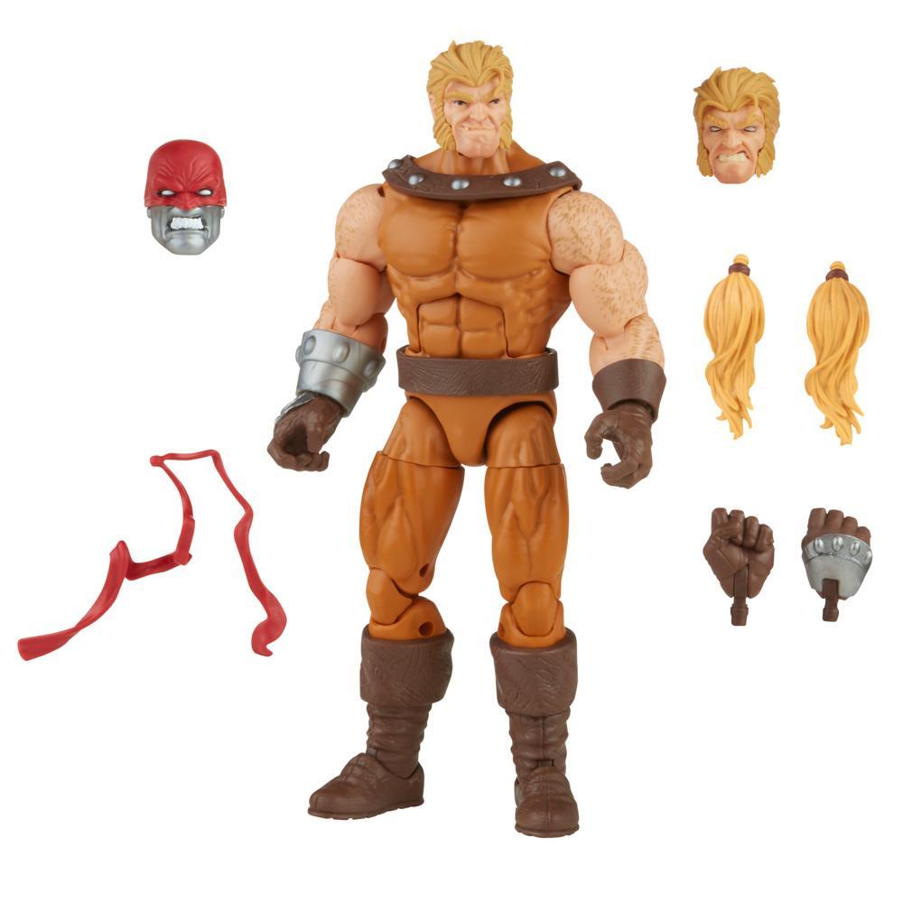 Hasbro Marvel Legends Series 6-inch Scale Action Figure Toy Sabretooth, Includes Premium Design, 3 Accessories, and 1 Build-A-Figure Part