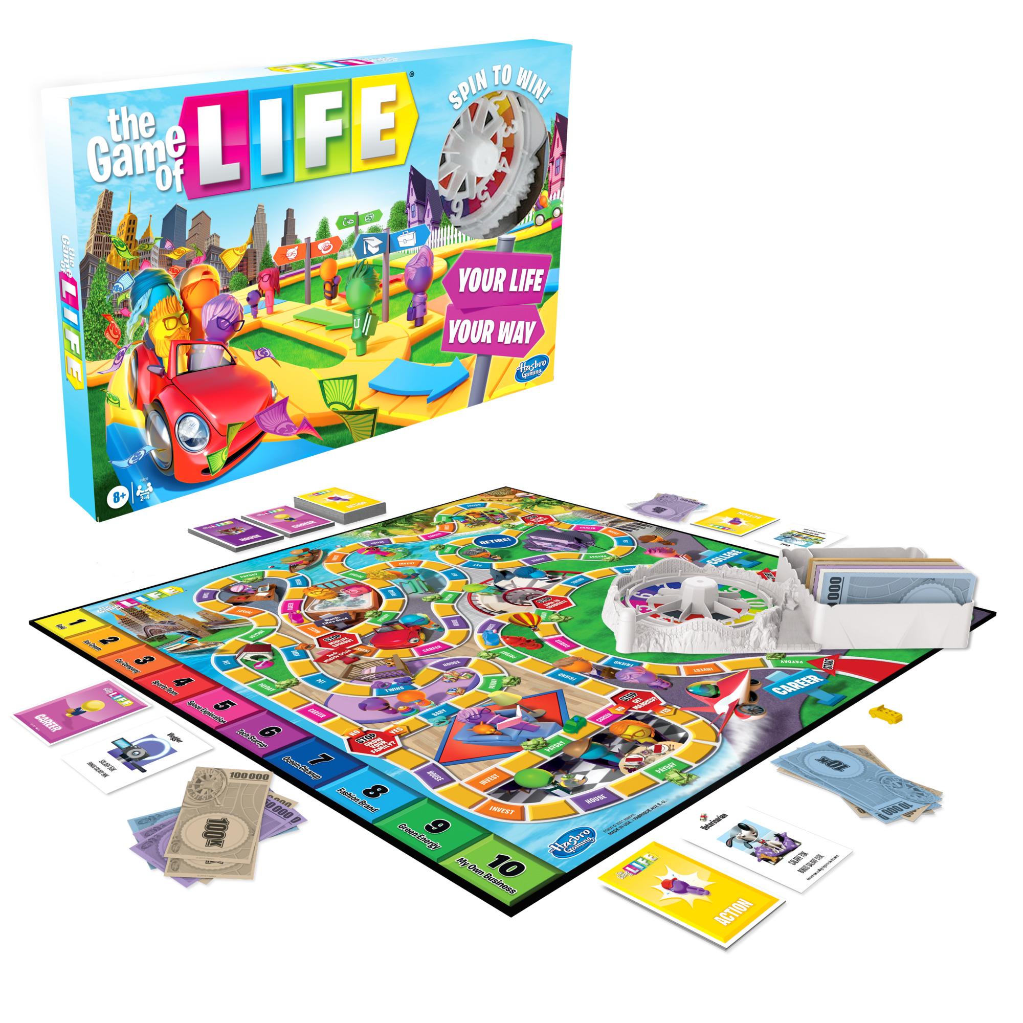 NEW The Game of Life Traditional Board Game Fun Family Game Party Game 