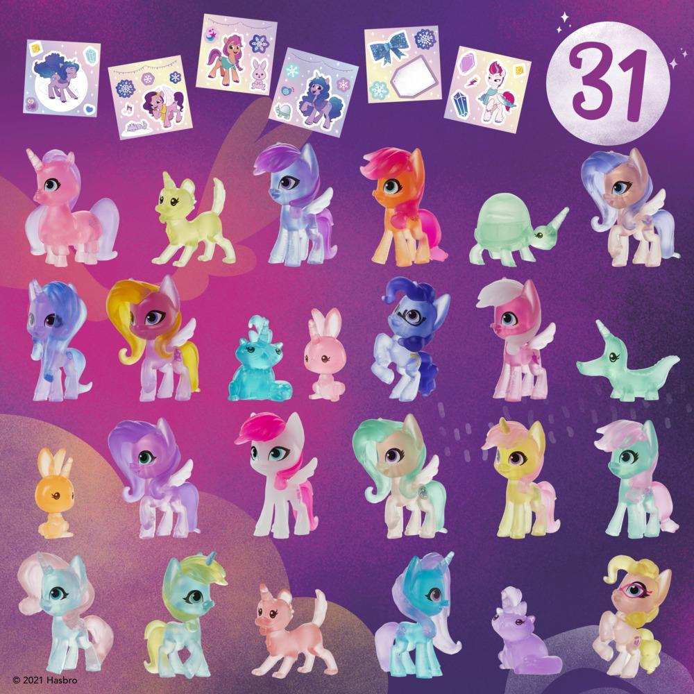 My Little Pony A New Generation Movie Snow Party Countdown Advent Calendar Toy For Kids 25 Surprise Pieces My Little Pony