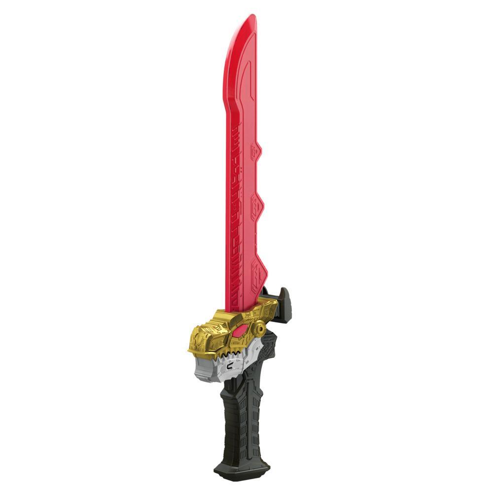 Power Rangers Dino Fury Red Ranger Dino Fury Saber Electronic Toy With Sounds, Inspired by the TV Show Ages 5 and Up