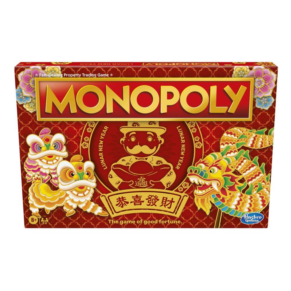 NEW Monopoly Chinese Lunar New Year Property Trading Fortune Board Game ENGLISH