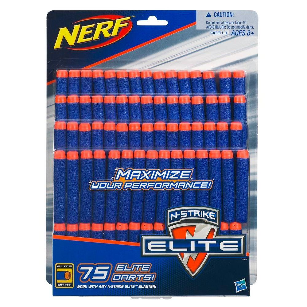 100-1000tlg Nachfüll Refill Darts Pfeile Elite Clip Darts für NERF N-Strike Blau 