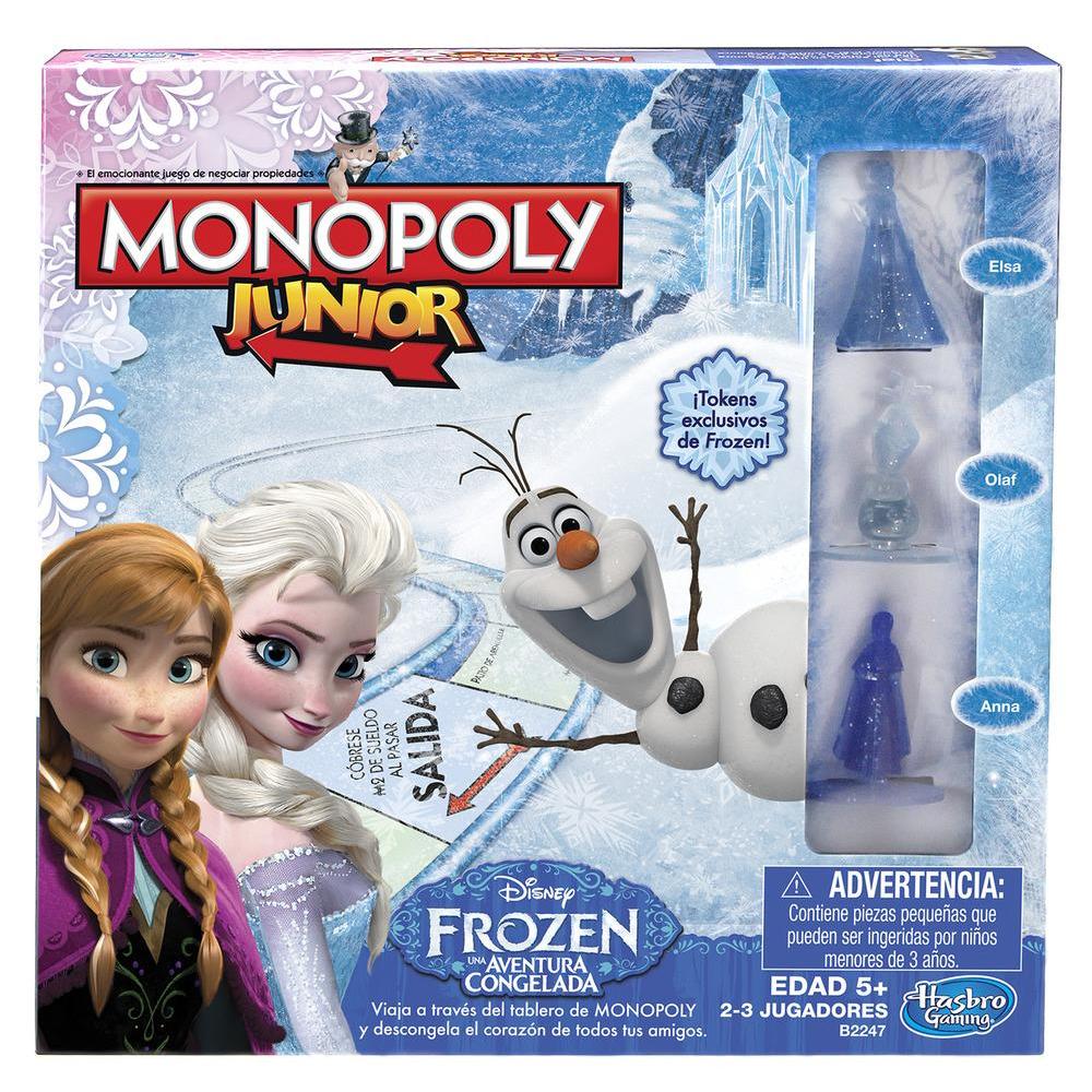 Monopolio fortnite el niño Frozen 2 Junior Juego De Mesa Hasbro 