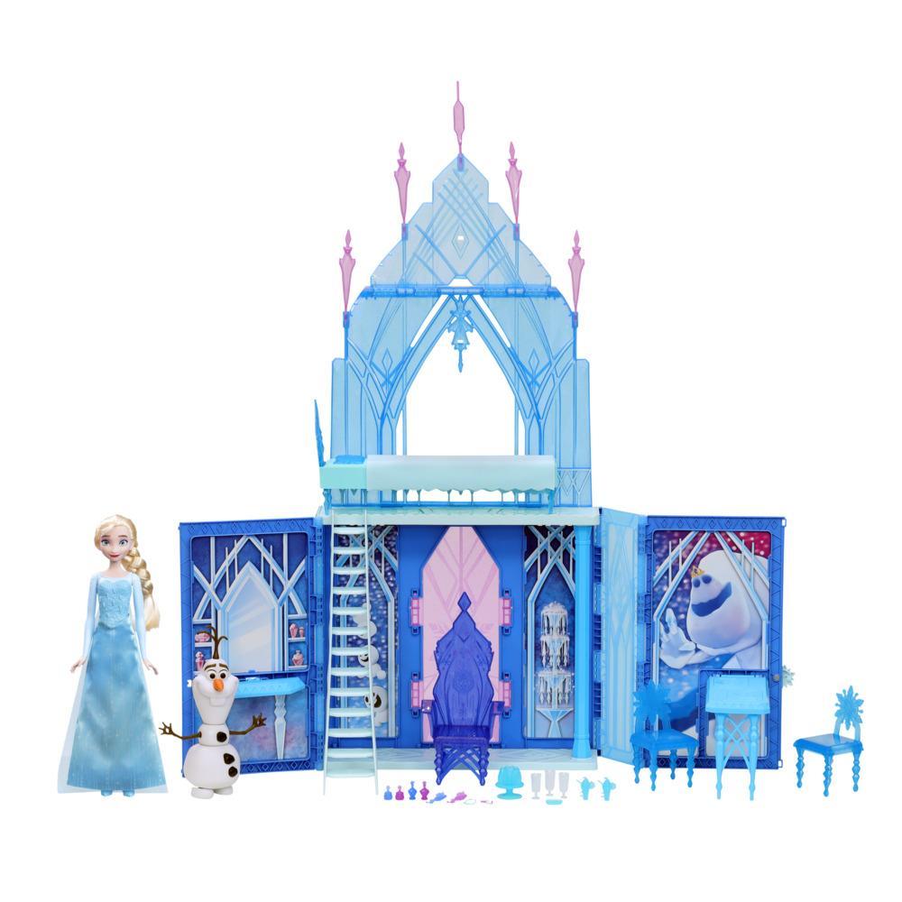 Frozen Palacio portátil de hielo de Elsa con Muñeca