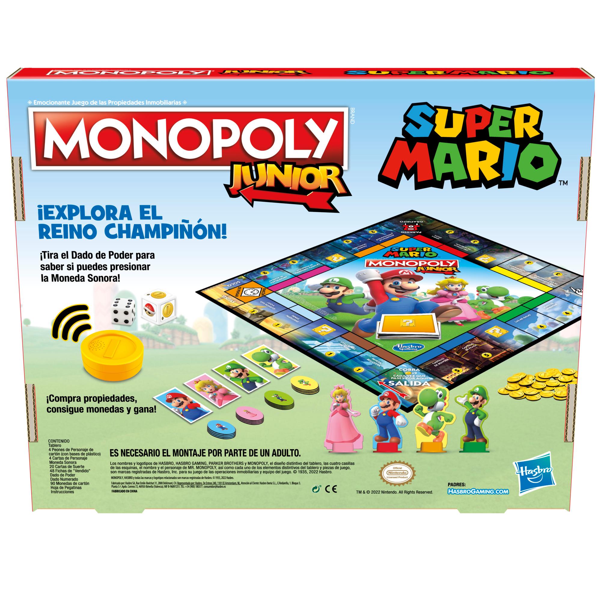 Unidad mezcla Puerto marítimo MONOPOLY JR SUPER MARIO EDITION - Monopoly
