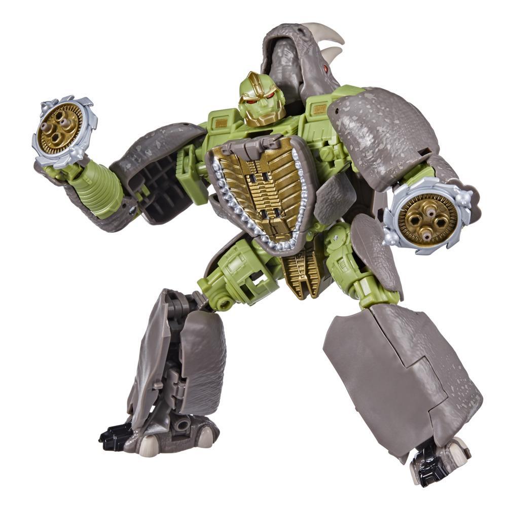 Juguetes Transformers Generations War for Cybertron: Kingdom - Figura WFC-K27 Rhinox clase viajero