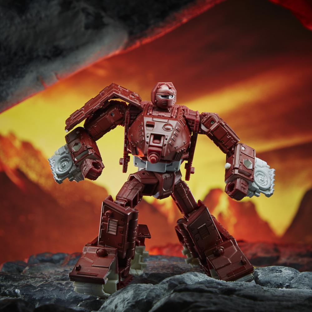 Transformers guerra por Cybertron Reino De Lujo Warpath-Nuevo en la acción 