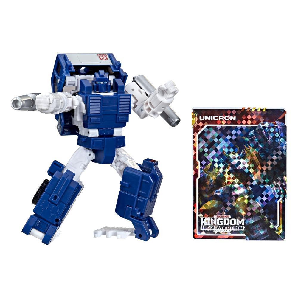 Transformers Generations War for Cybertron: Kingdom - WFC-K32 Autobot Pipes clase de lujo