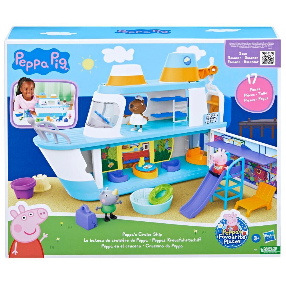 Peppa Pig Estuche del alfabeto de Peppa, juguetes ABC, rompecabezas de  juguetes preescolares para niños de 3 años en adelante